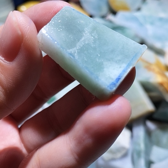 翡翠散珠边角料108