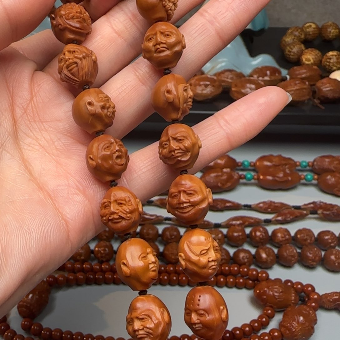 橄榄核手串/手链1.3尺寸小籽须派手持