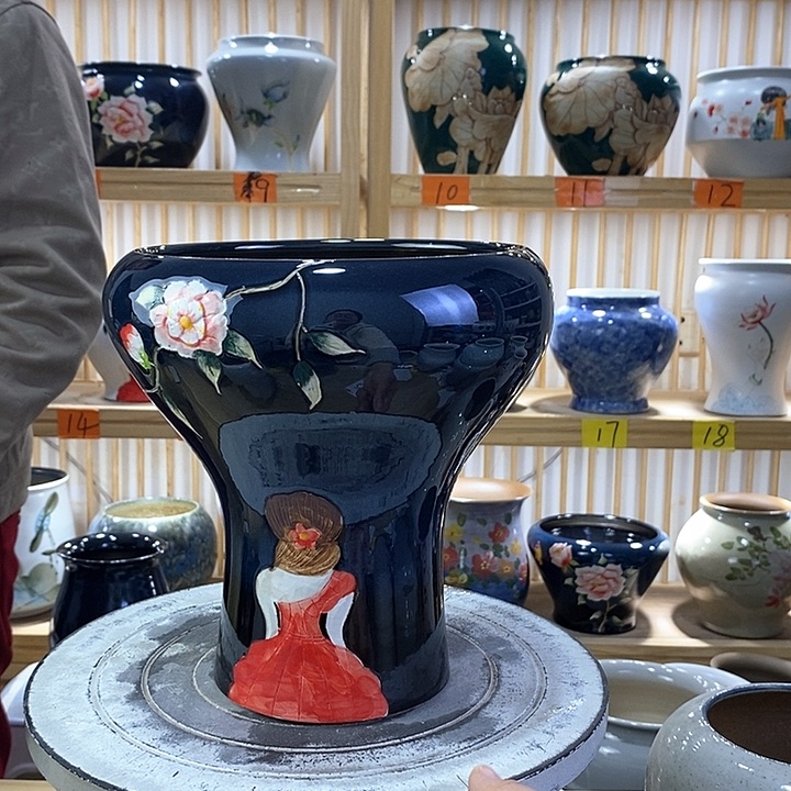 罐陶瓷陶瓷陶瓷观察