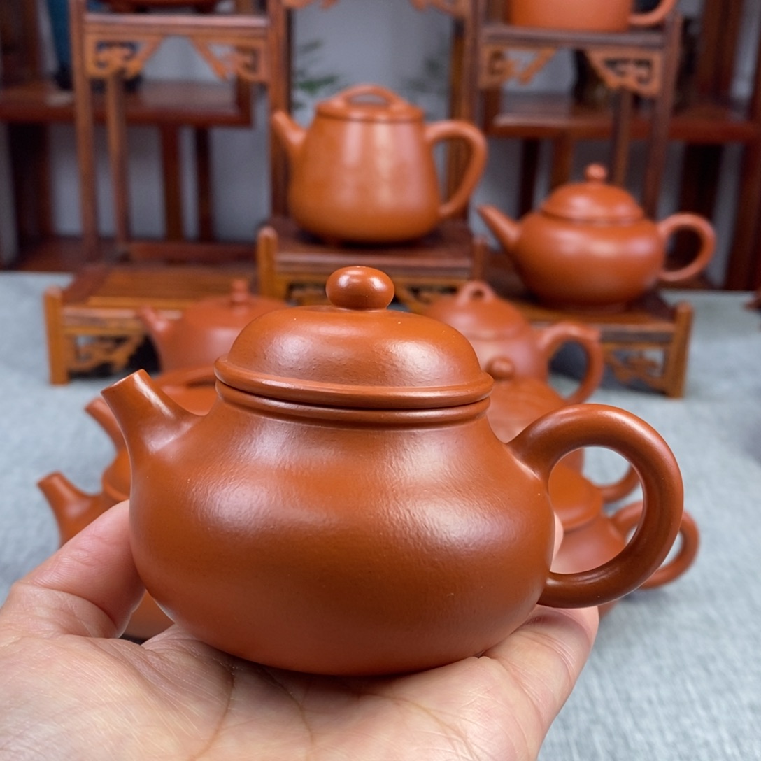 紫砂茶壶云**屋100毫升全手工