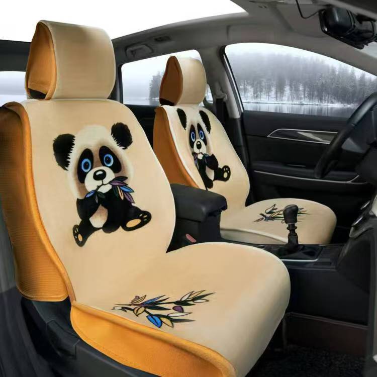 仿羊绒汽车座垫中国结五座通用款