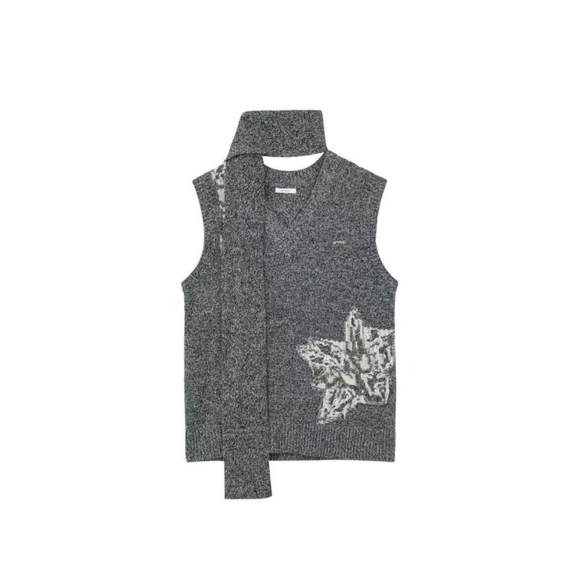 【ZS推荐】AVVENN针织V领背心AM71202534