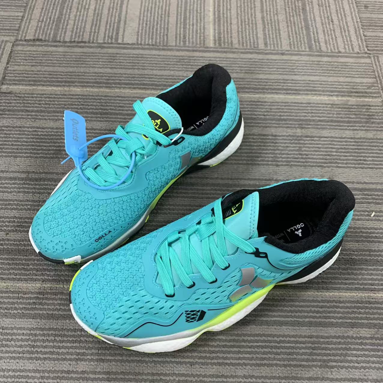 低帮透气女款羽毛球鞋网球鞋防滑S63042-光合绿-39