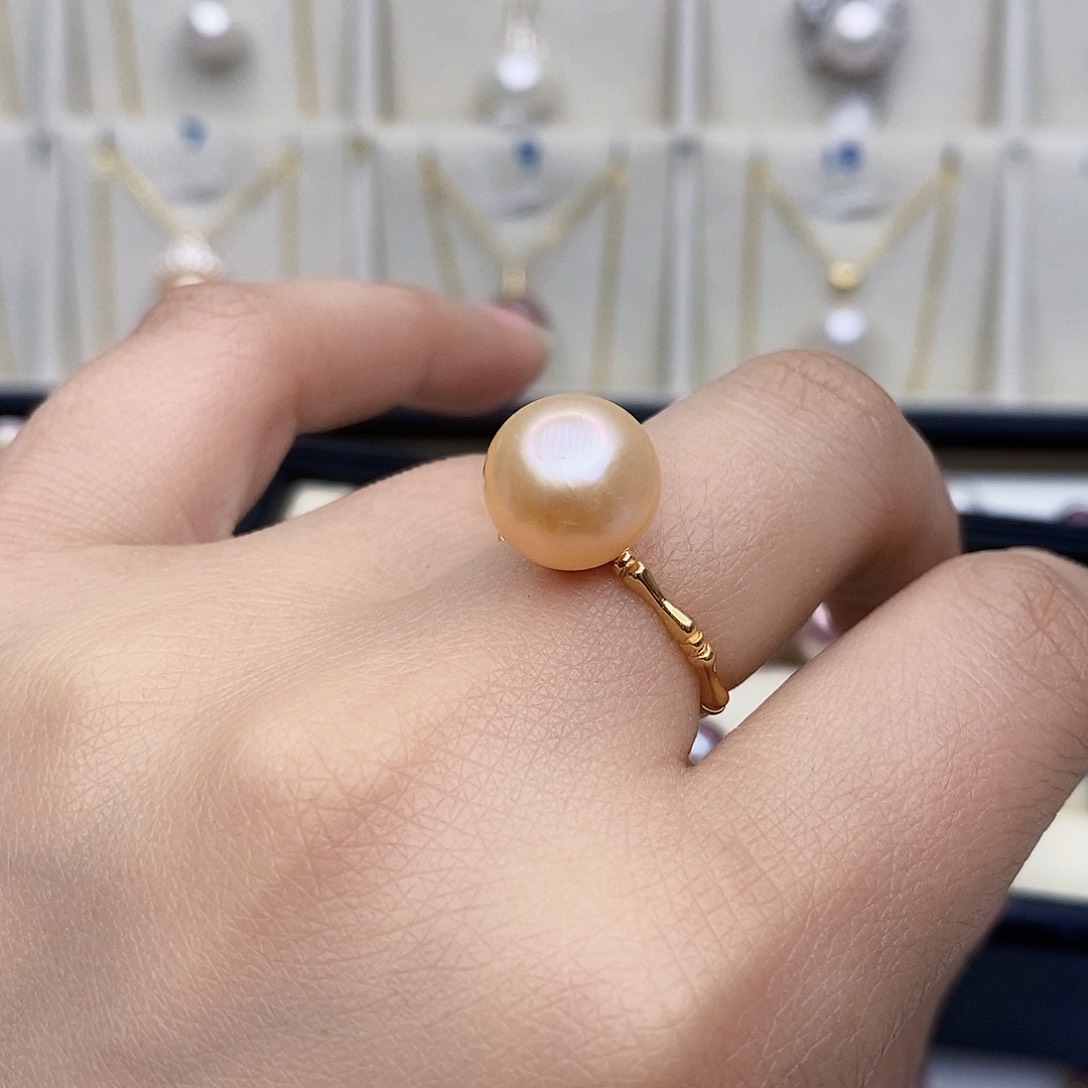 淡水珍珠颈饰银S925镶嵌