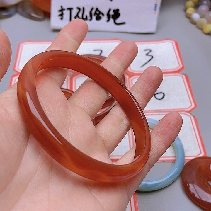 【闪购商品】玛瑙/玉髓未镶嵌珠宝半成品雅*