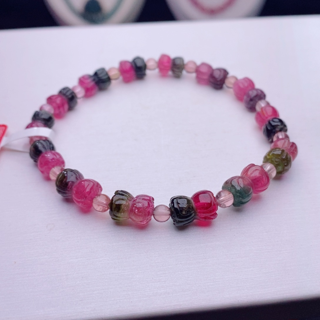 未镶嵌手链碧玺碧玺A手链