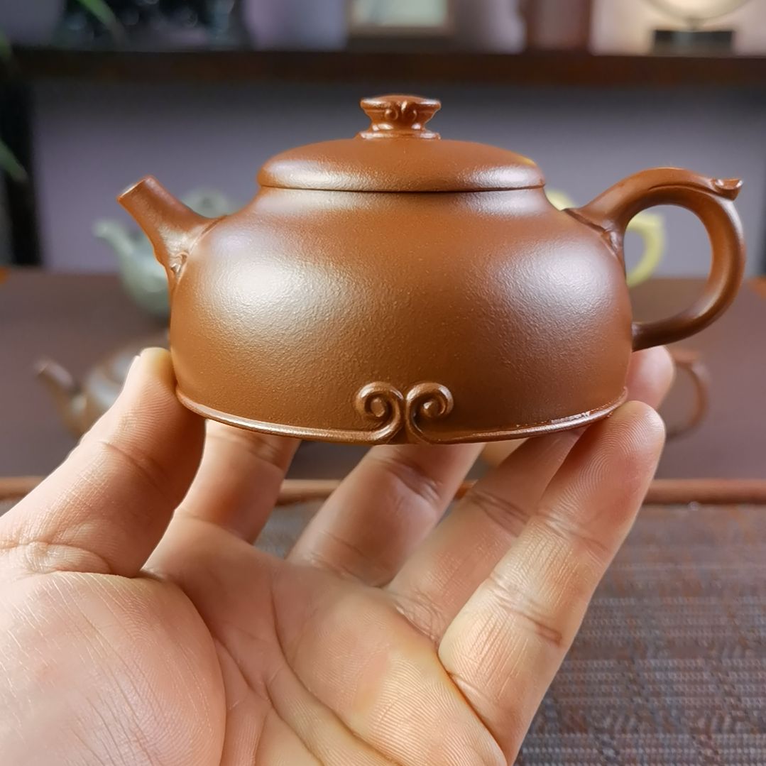 紫砂茶壶沉香泥一生所爱160CC
