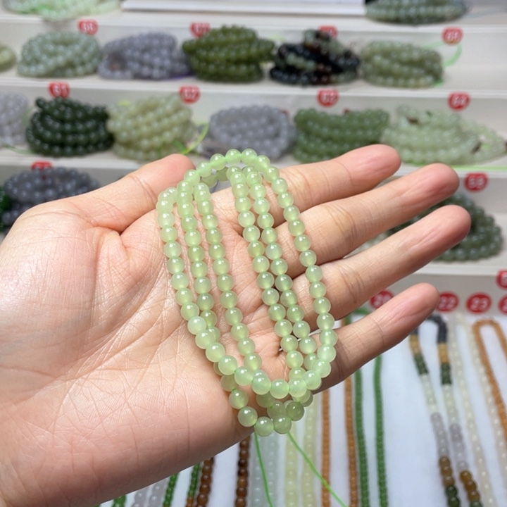 和田玉颈饰未镶嵌薇****❤5m m