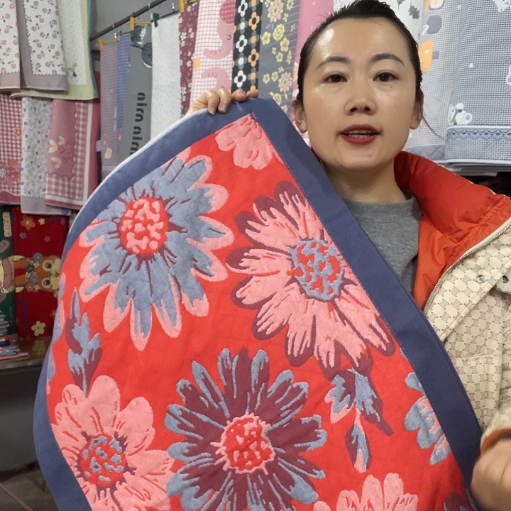 棉处理特价橘色太阳花