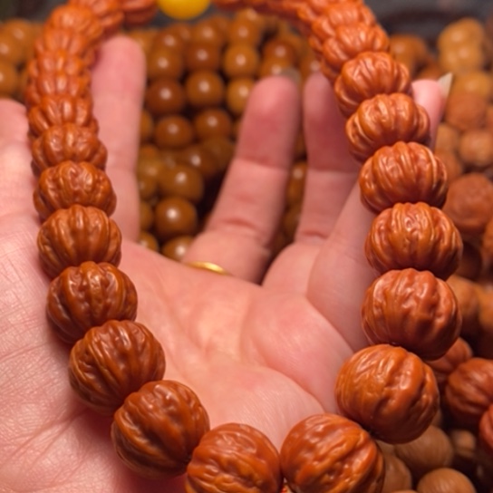 【闪购商品】猴头核桃手串深*京巴