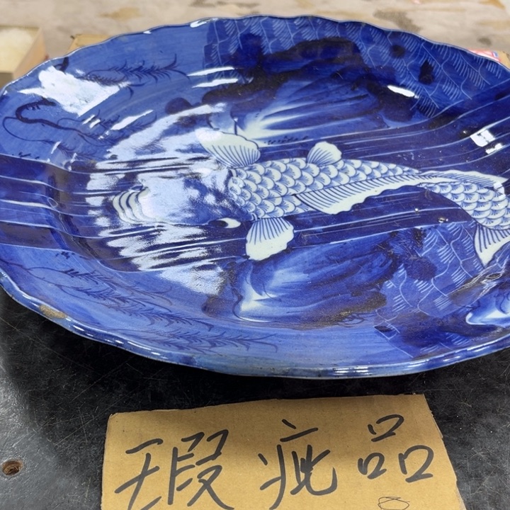 瓷片瓷工艺品摆件