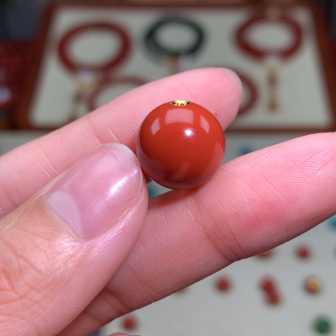 南红玛瑙颈饰未镶嵌