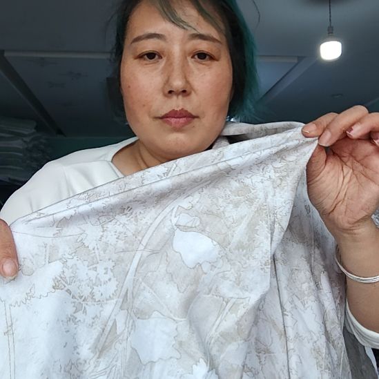 棉花高端布料尺寸2.5×2.5次。