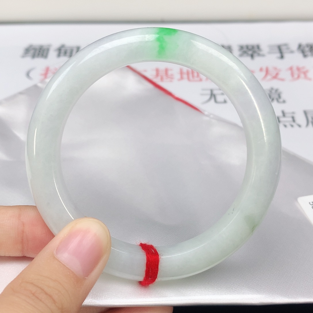 翡翠手镯未镶嵌2802正
