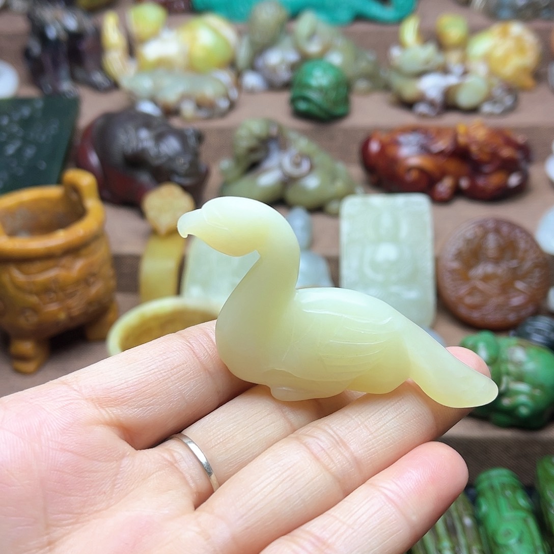 白玉菩提吊坠5。。