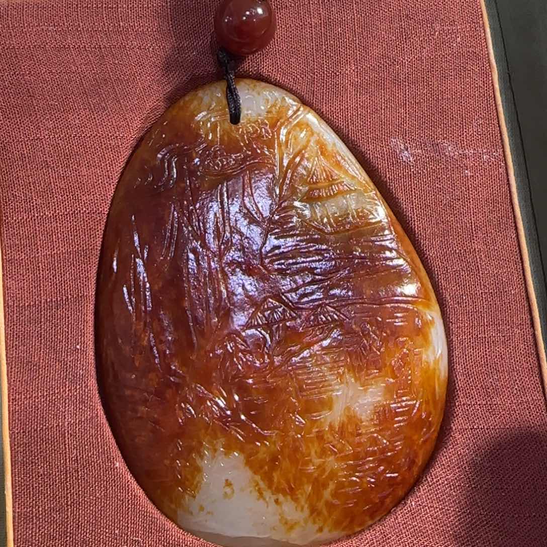 和田玉挂件未镶嵌