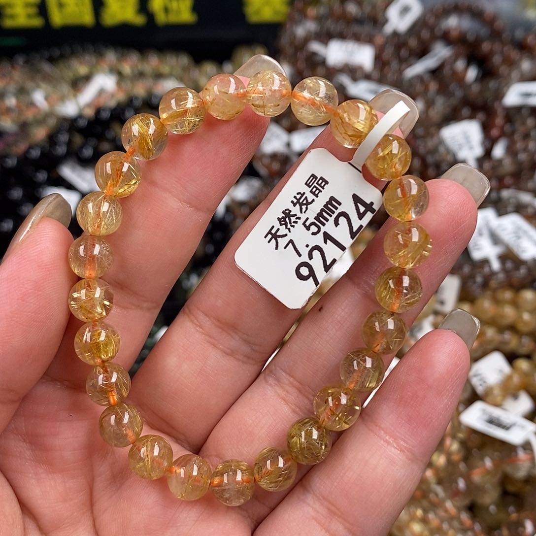 水晶手链未镶嵌水