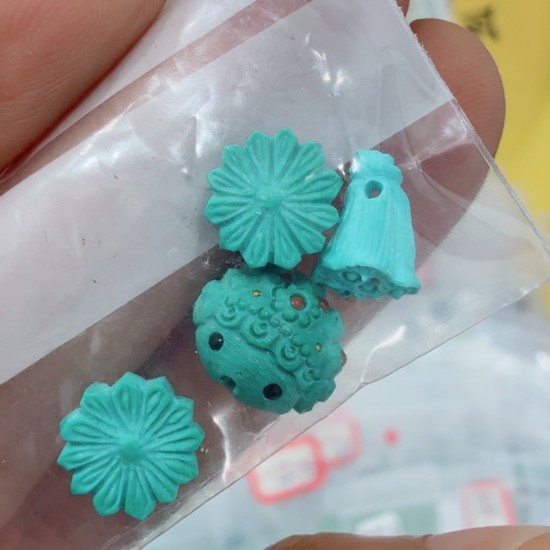 未镶嵌绿松石配饰