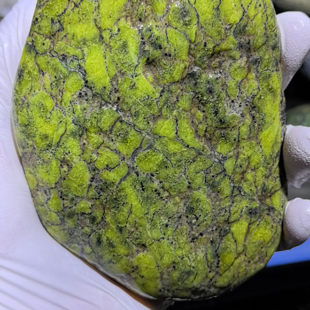 玄***刀藏玉药王石原石一个