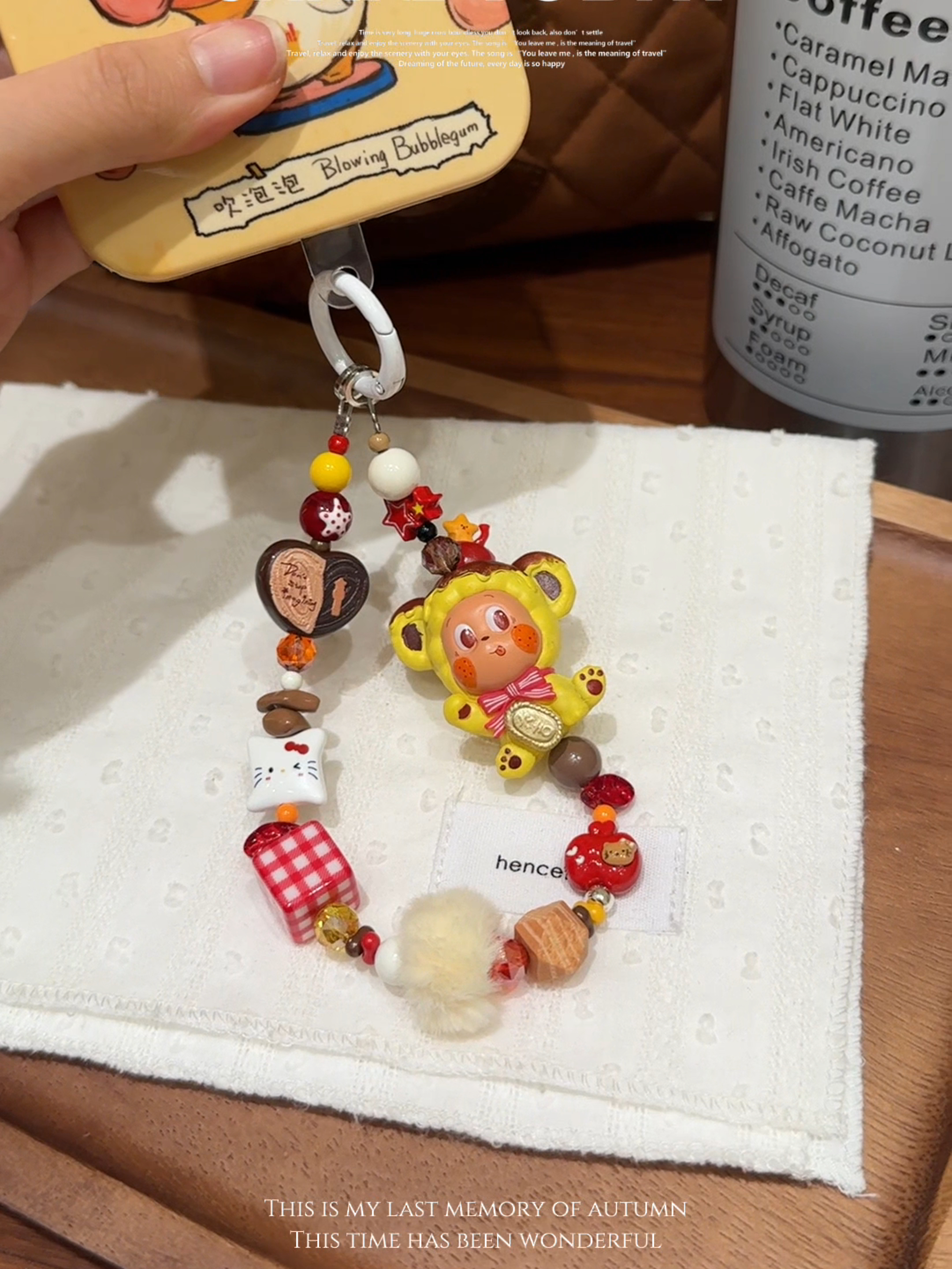 【ZJBD】潮玩手机壳挂件DIY饰品包挂饰创意个性可爱手机链