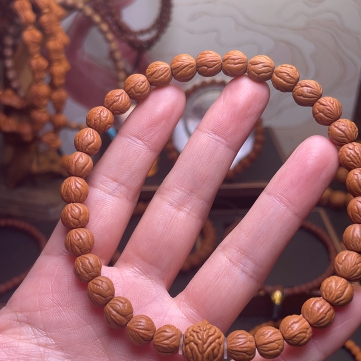 G***p桃核吊坠龙文桃核