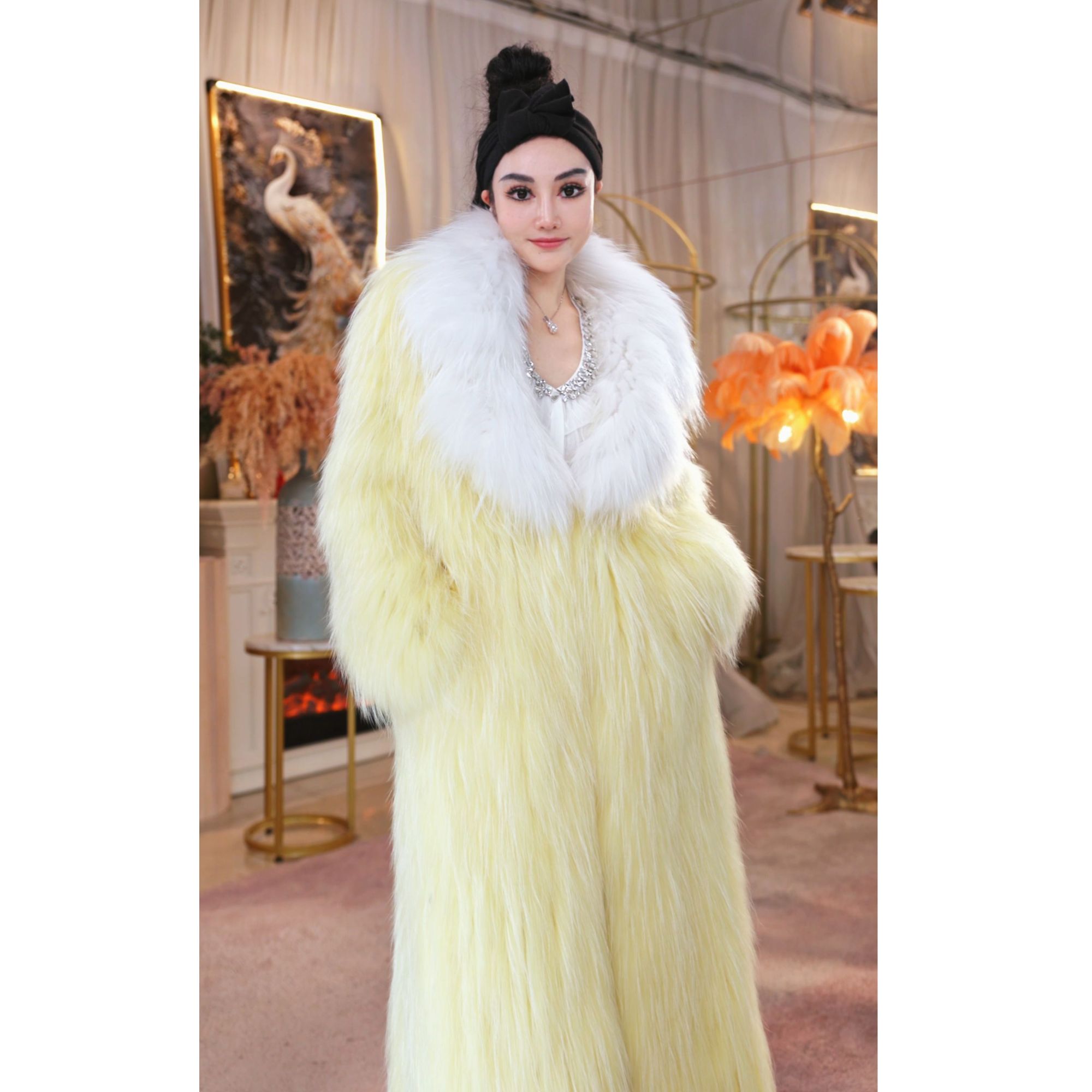 【星姐推荐】星原创高级定制【金羽霓裳】殿堂级稀缺小众高奢名媛外套