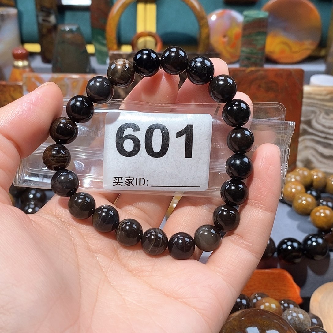 硅化玉天然北票硅化玉手串未镶嵌