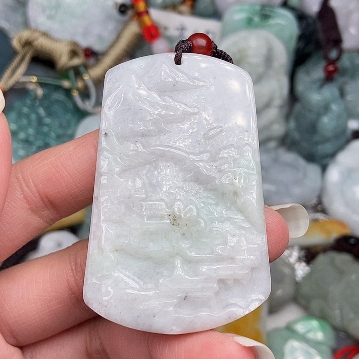 颈饰未镶嵌翡翠翡翠