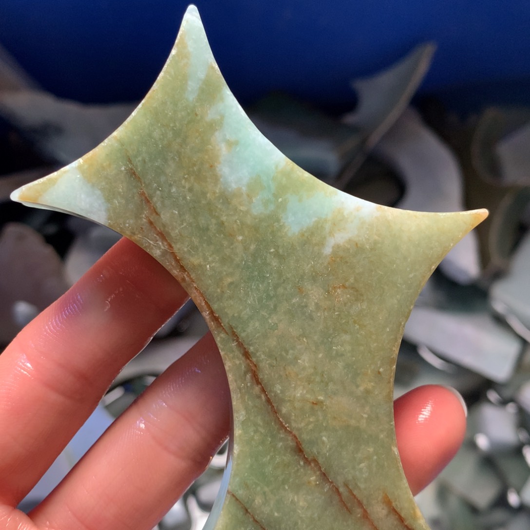 翡翠裸石翡翠边角料