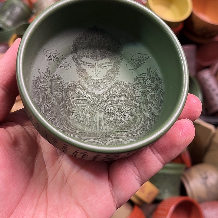 紫砂茶杯全手工紫砂主人杯