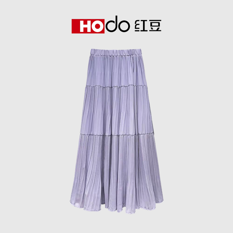 【陈陈专属】红豆 2025春夏新款高腰A字半身裙。