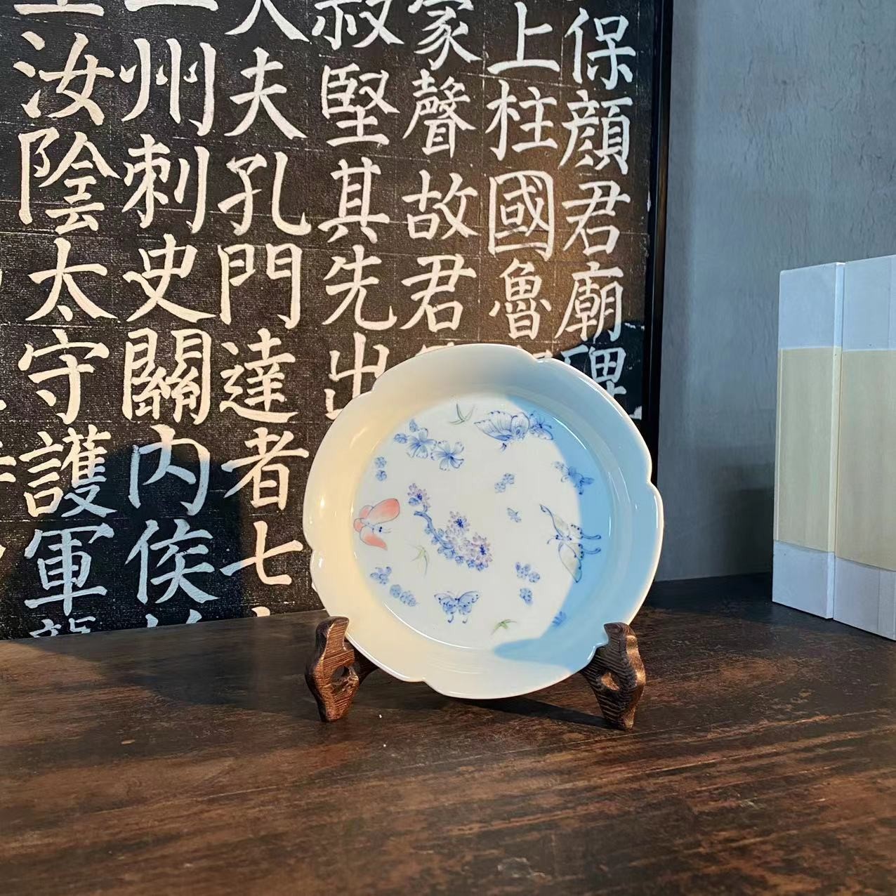 【悦生活】白蝴蝶-南泥-壶承 零配（南泥S0017）