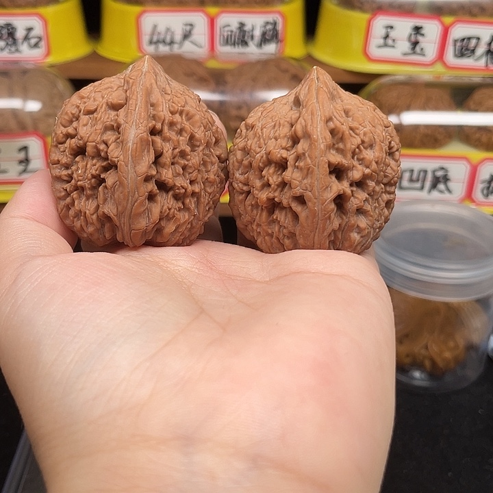 把件文玩核桃11号40尺全品大蒜头