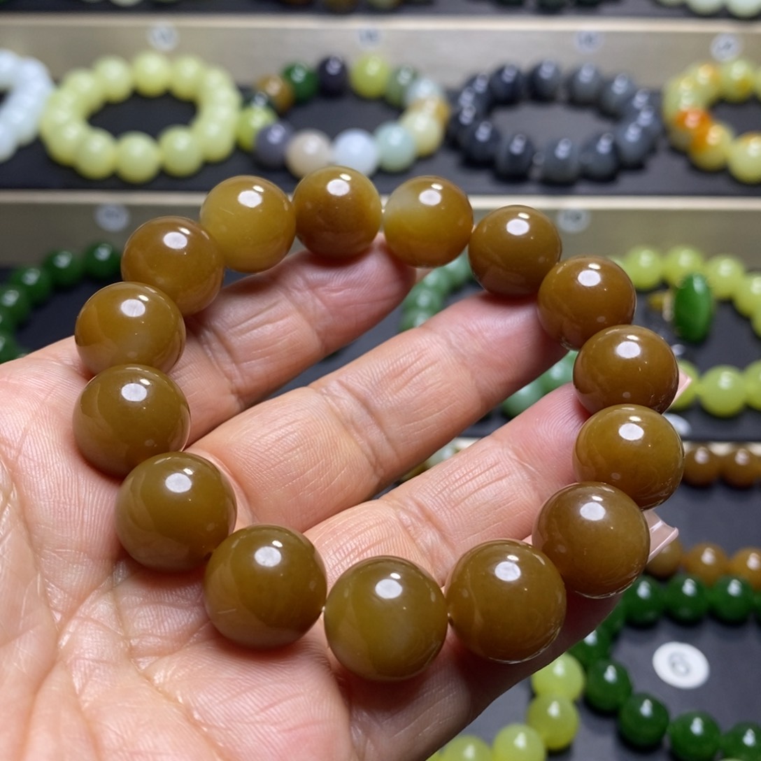 和田玉手串未镶嵌