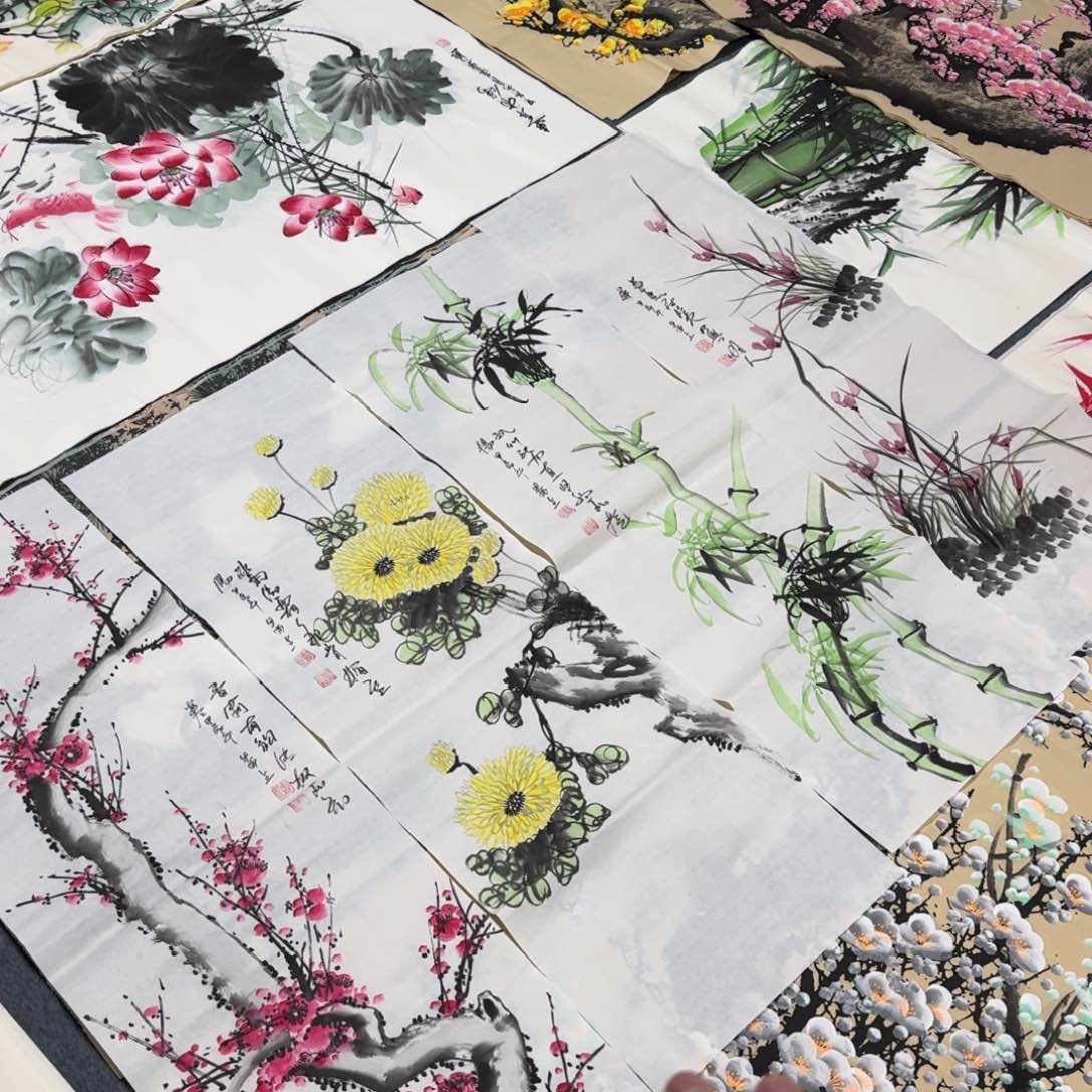 国画晓彤美术馆直播间