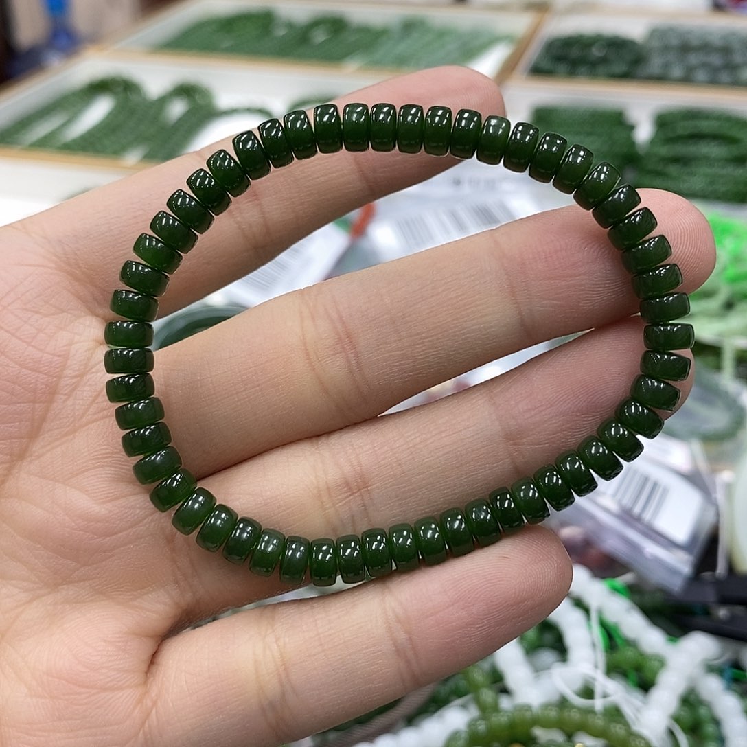 和田玉手链未镶嵌