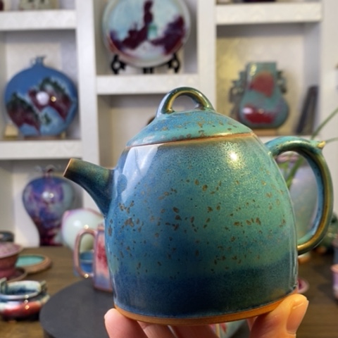 瓷片禹州神后钧瓷原产地~