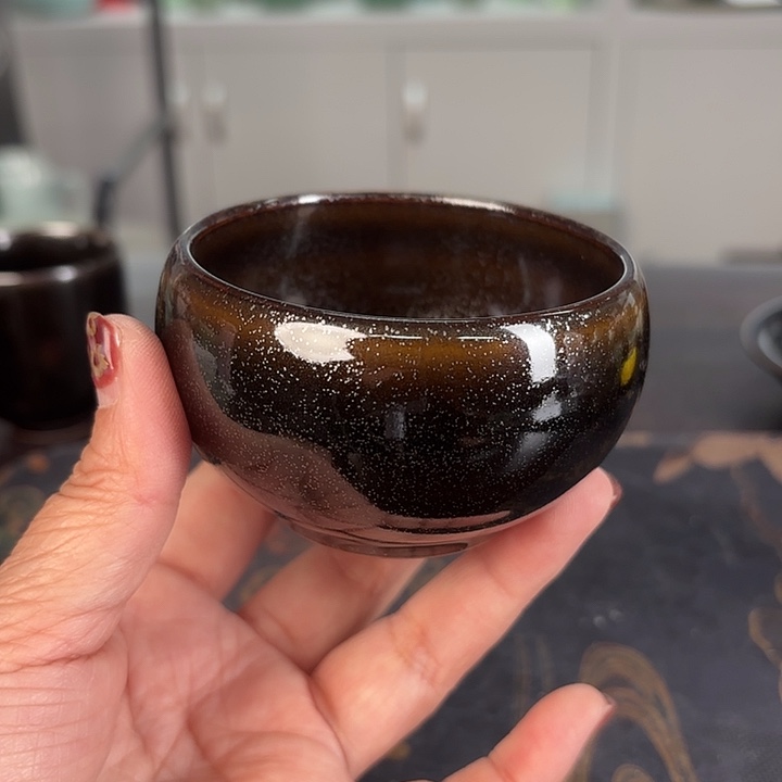 龙泉云间青瓷小米茶器