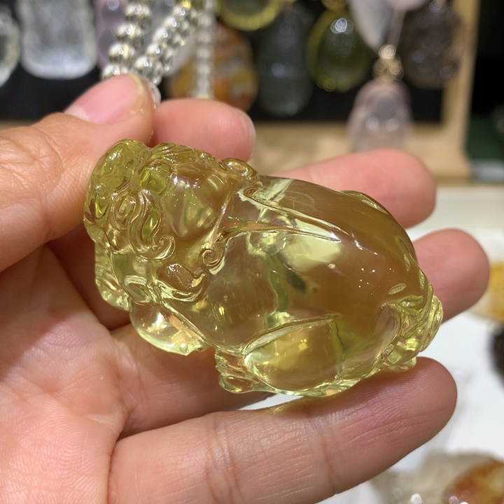 水晶颈饰未镶嵌天然