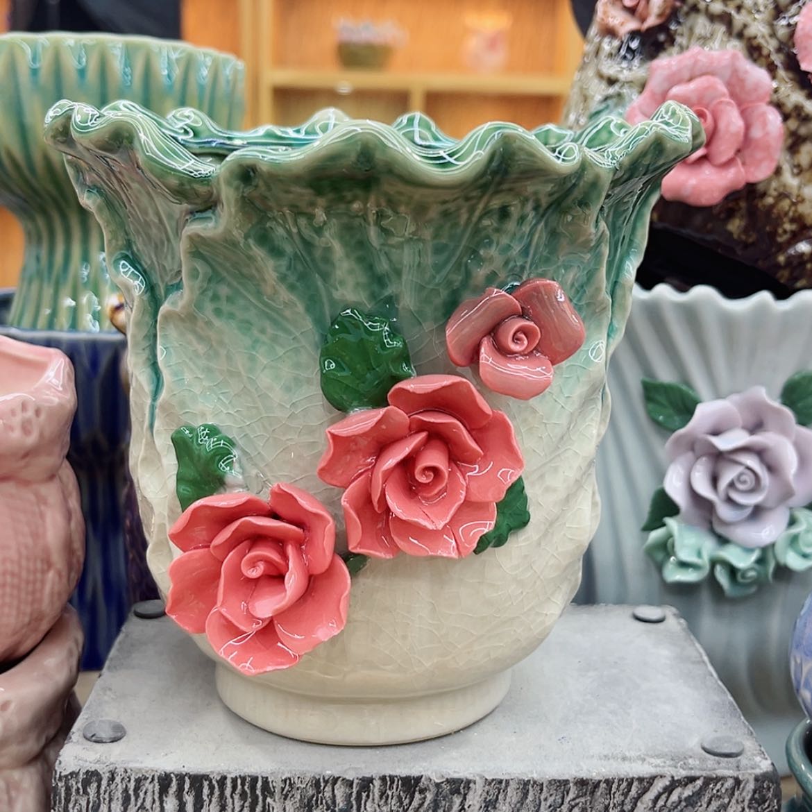 【闪购商品】陶瓷花盆