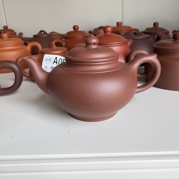 紫砂茶杯底槽清笑樱150cc