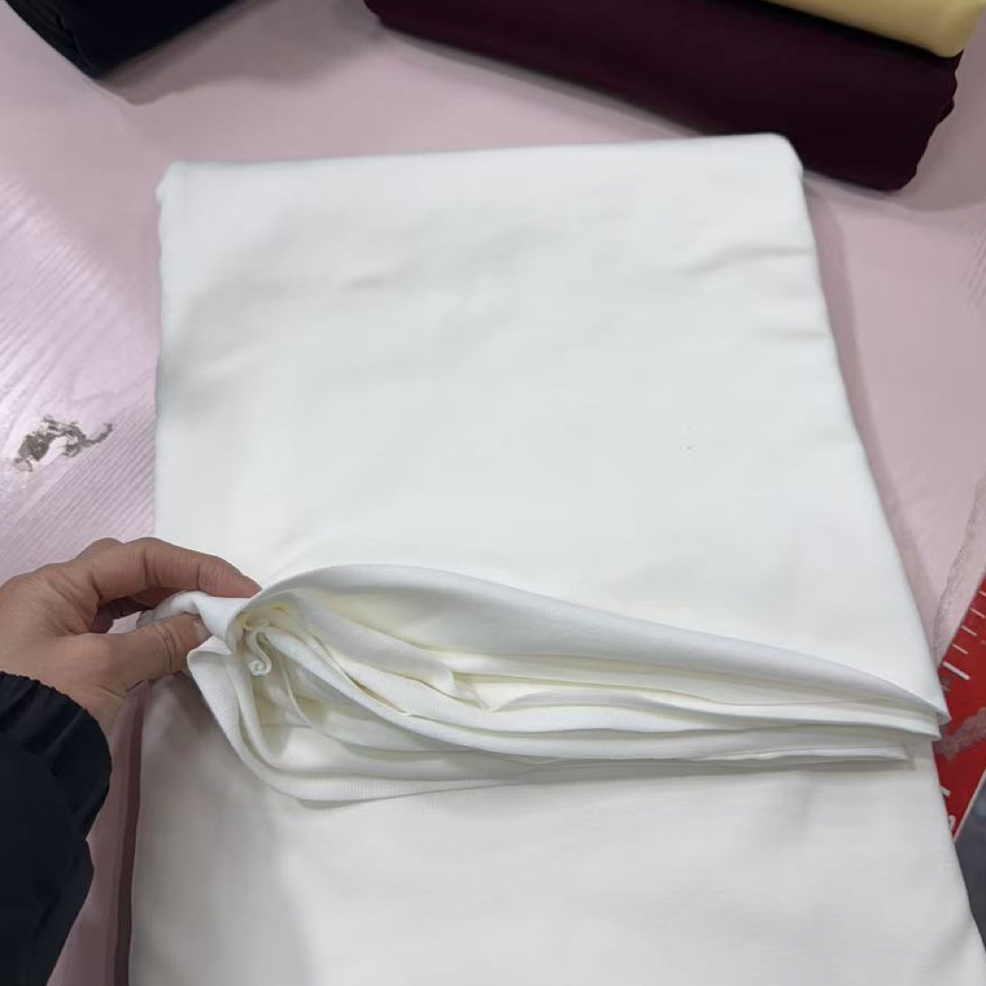 布料纯白曼小妮芬茶花油自发热1-1.2-1.5米多拍连裁