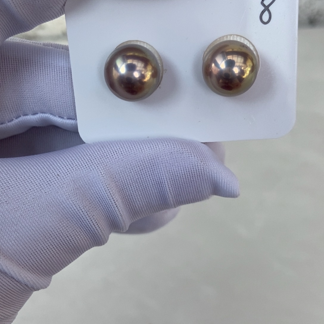 淡水珍珠11-12银S925镶嵌¥800