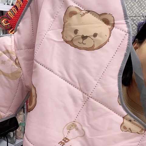 中厚微瑕粉色舒适