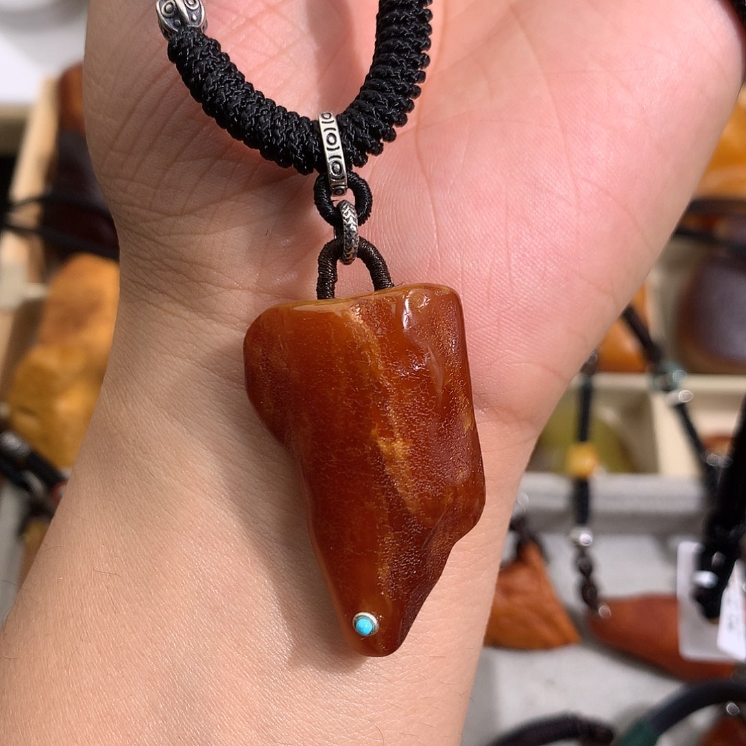 蜜蜡裸石未镶嵌你