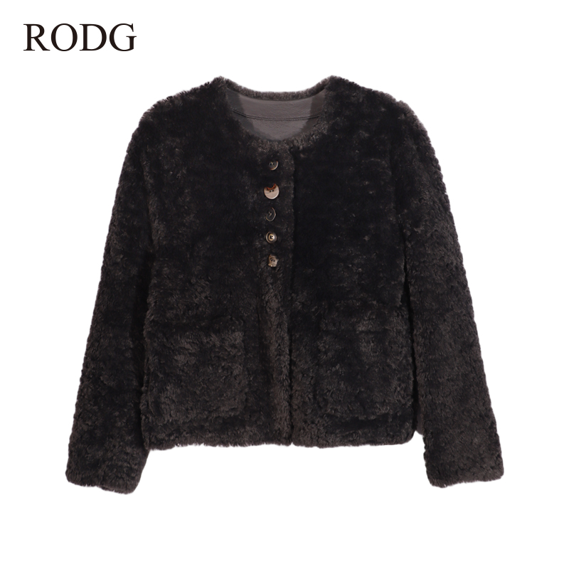 RODGR54WT1591A 冬季简约纯色外套 1591