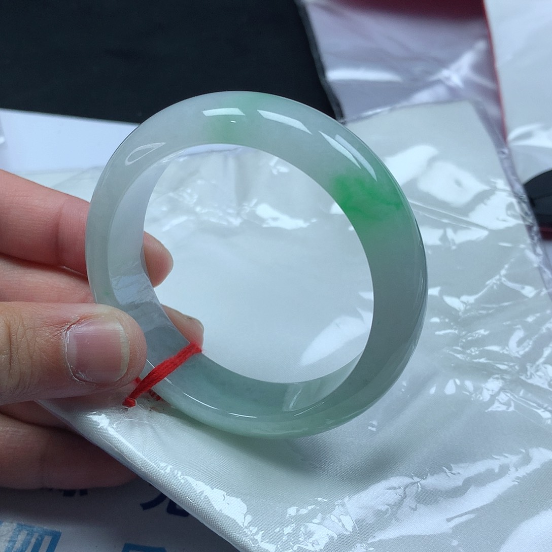 翡翠手镯未镶嵌54正圈