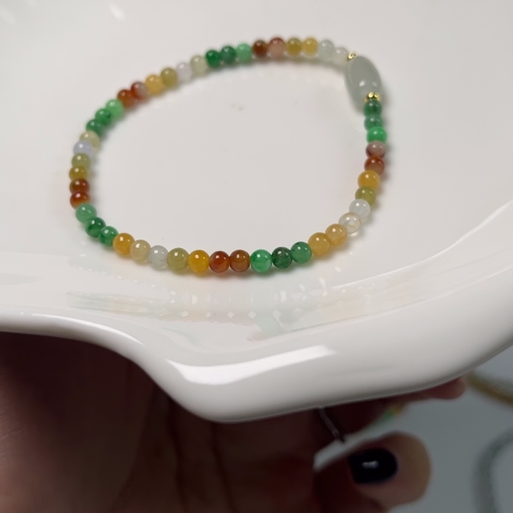 翡翠未镶嵌手链翡翠