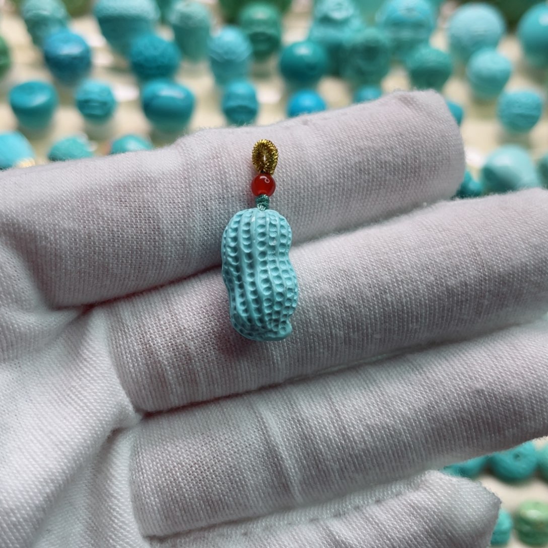 绿松石珠宝奇石未镶嵌