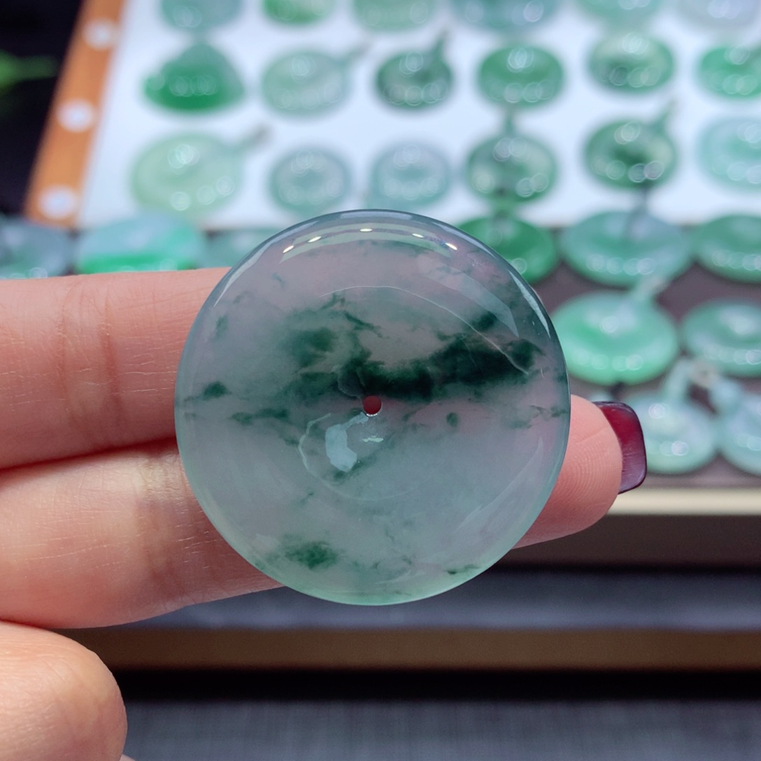 颈饰未镶嵌翡翠22尺寸34.5*5.9